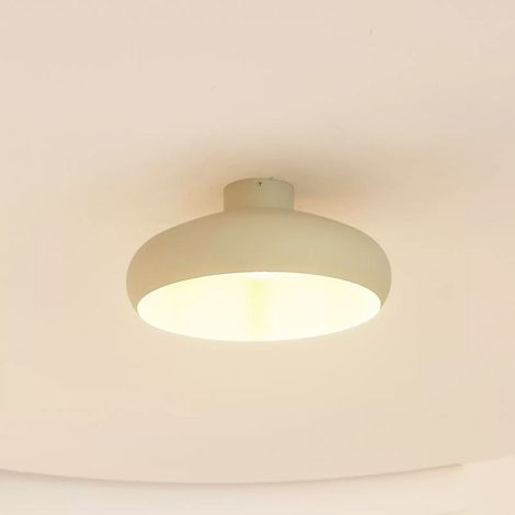[GEBRAUCHT] B-Ware Lindby Deckenleuchte Elover Deckenlampe Deckenlicht Lampe Hellgrün ø 45 Cm Eisen