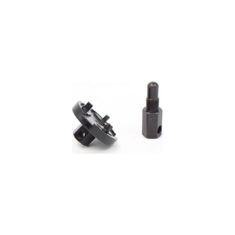 Attrezzo per la rimozione del volano della frizione del pistone della motosega, espansore della frizione, attrezzi per lo smontaggio di Husqvarna Stihl Echo 2 tempi 14mm Lefou, - Crezuo