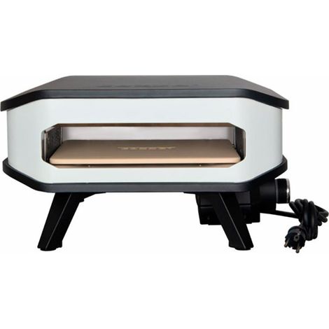 Forno per Pizza Elettrico 17’ 2200W 42x42 cm con Pietra Refrattaria (1/5)