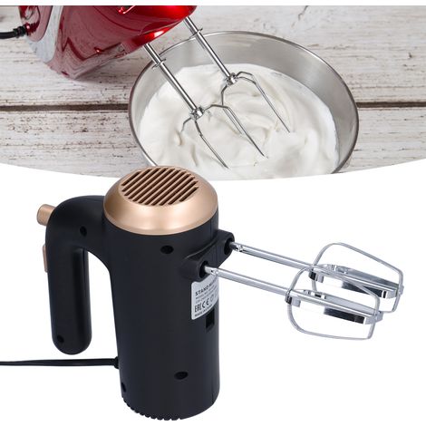 Batteur à œufs multifonctionnel 300 W avec 5 vitesses réglables, fouet manuel, batteur à œufs à double tête, norme européenne 220-240 V (1/5)
