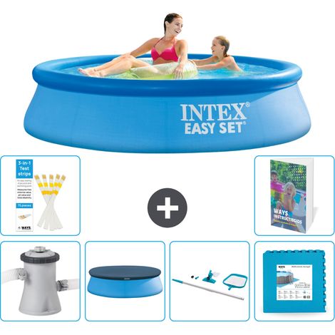 Intex Piscine Easy Set Ronde - 244x61 cm - 7-pièces  S191 (1/5)