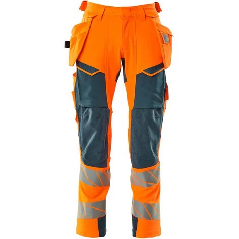 Pantalón de trabajo Mascot accelerate safe impermeable reflectante