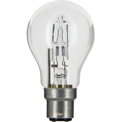 Lampe Halogène B22 42w éclairage Halogène Efficace 625 Lumens - Dhome