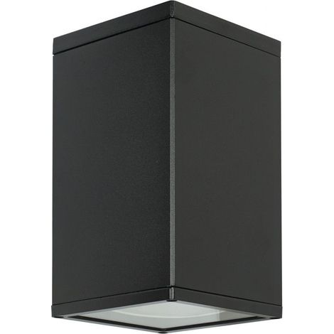 Plafoniera esterna spot SU-MA Adela nera 21cm E27 IP54 (1/3)