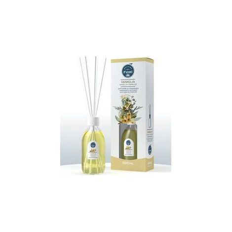 6 x DIFFUSORE OFFICINA DEI FIORI  500ML VANIGLIA