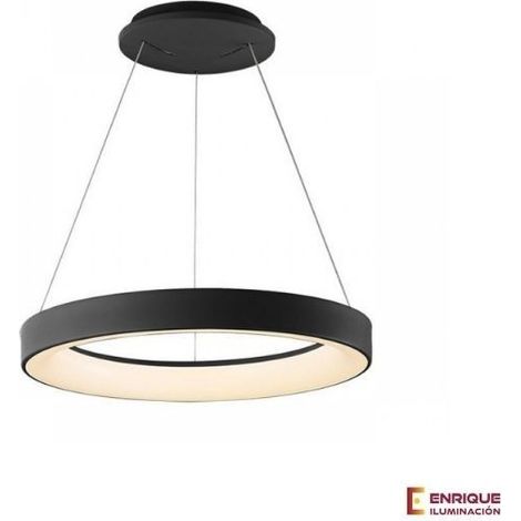 Mantra Lámpara colgante LED NISEKO negro Ø45cm, 32W 2560Lm 3000-6000K regulable (1/3)