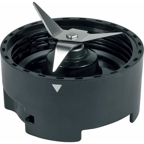 Zusatzmesser für AEG Sport Mini Mixer SB2400/SB2500/SB4PS, 4-Klingen-Edelstahl-Messer, Silber (1/4)