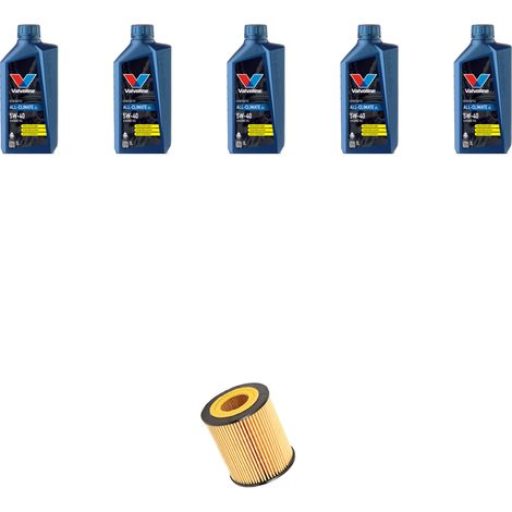 Kit filtro olio e 5L compatibile con Fiat Grande Punto 1.9 Multijet 96kw dal 2005 (1/3)