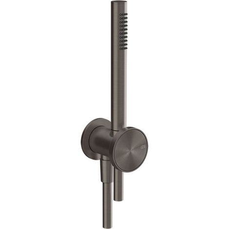 Gessi Origini Brause-Set mit Wandanschlussbogen, Halterung,