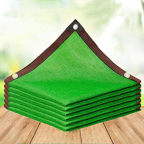 1 Filet D'ombrage,Protection UV 90-95%,Polyéthylène HDPE,Oeillets Métal,Jardin,Serre,Véhicule,4x7m (1/5)