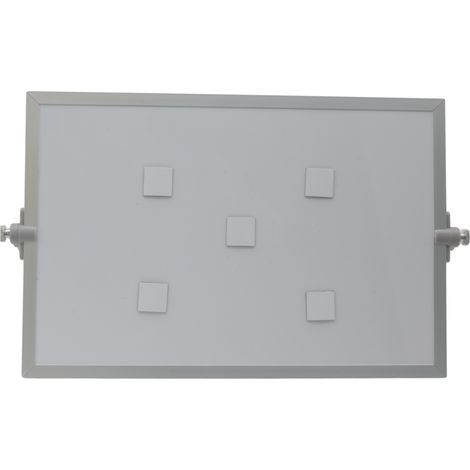 Symbole magnétique Carré 2x2 cm blanc