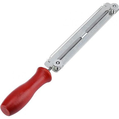 Kettensägenfeile, Kettensägenschärfen, Kettensägenfeilen-Set mit Hartholzgriff (1/5)