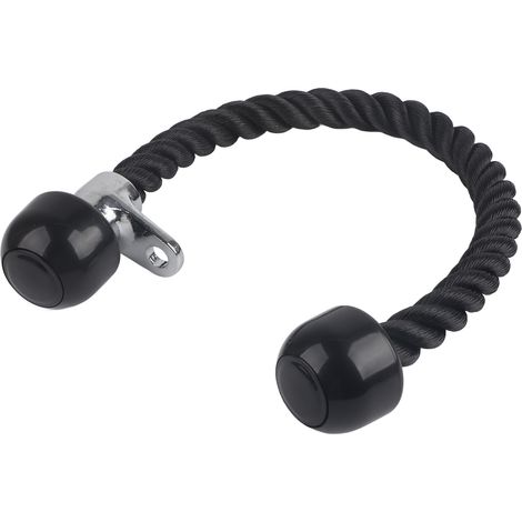 Corde triceps traction poussée presse descente tirage barre latérale accessoire câble multi-gym (1/5)
