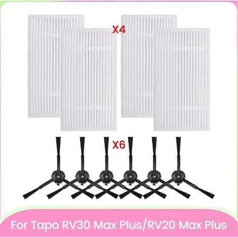Filtre pour aspirateur brosse pour aspirateur Filtre de brosse pour aspirateur filtre de 10PCS RV30 Max /RV30 /RV20 Max Aspirateur HEPA Filtres Side Brosse (1/5)