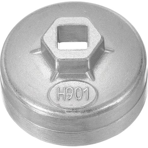 Clé Pour Filtre À Huile 14 Canelures 65mm Diamètre Intérieur 1/2" Entraînement Carré Type Coupe En Aluminium Outil De Démontage De Douille Métrique Pour Filtre À Huile (1/5)