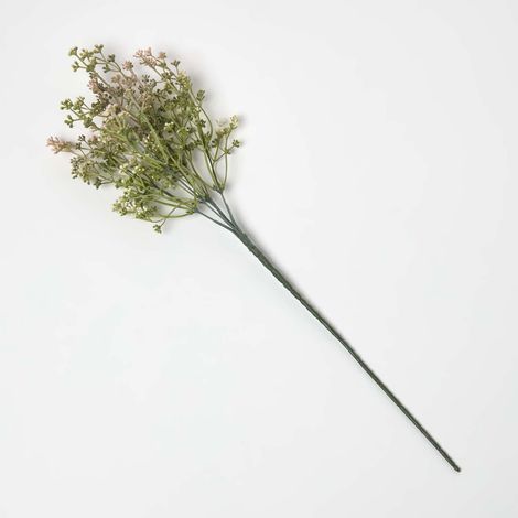HOMESCAPES Artificial Branch of Pink Flowers, 58 cm