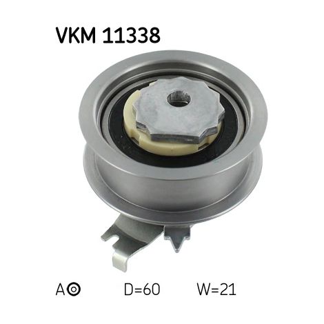 Poulie de tension, courroie crantée SKF VKM 11338 AUDI 04C 109 479 G