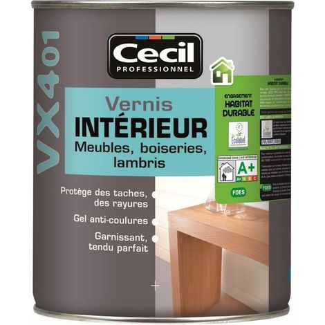 Vernis CECIL VX401 interieur Finition: Satiné