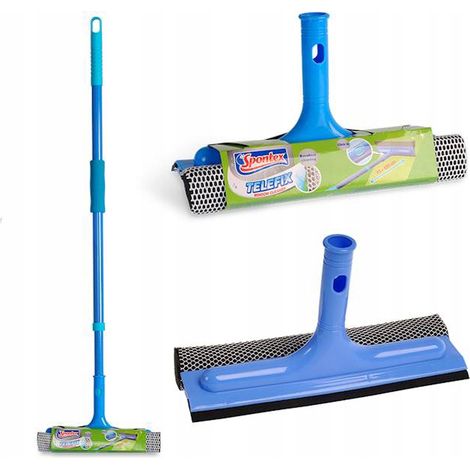 Lave-vitres spontex telefix manche télescopique 70-120 cm (1/3)