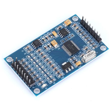 Module d'acquisition de données ABS haute précision ADC 8 canaux 24 bits, composant électronique ADS1256 (1/5)