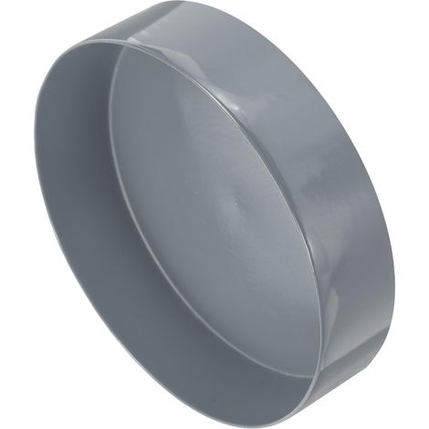 Embout Caoutchouc 225mm ID Gris Clair 80mm Hauteur Embouts de Tuyau Ronds en Vinyle, en Plastique, pour Tubes, Clôtures, Poteaux, Meubles, Rampes (1/5)