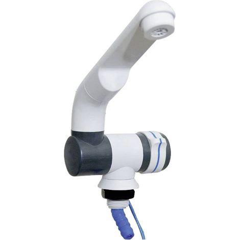 Barwig 4000-76 Rubinetto da campeggio Raccordo tubo flessibile 10 mm Grigio, Antracite