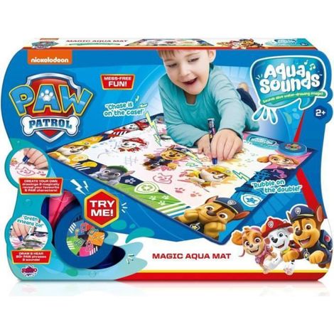 Tapis De Dessin Interactif - Stylo A Eau Reutilisable - Pour Enfants A Partir De 2 Ans - 26 Cm - 1 Piece (1/4)