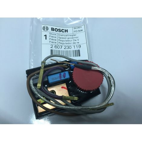 Repuesto original BOSCH 2607230119  Regulador de velocidad