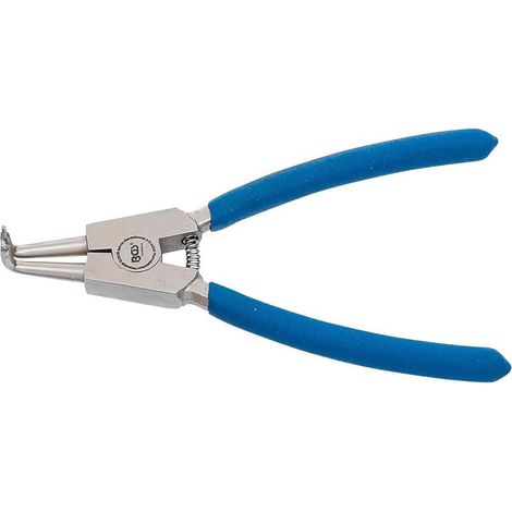 Pince pour Circlips Coudée 150 mm - Circlips Extérieurs - Précision et Maniabilité, Acier, Zones Difficiles - D-Work (1/5)