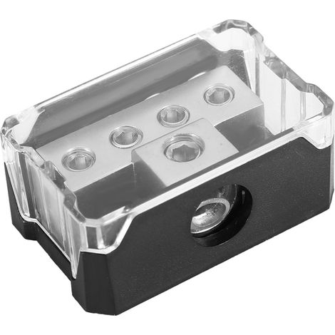 Stromverteilerblock für Auto-Audio mit 1 x 0GA-Eingang und 4 x 4GA-Ausgängen (1/5)