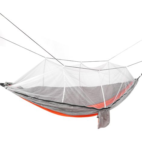 Hamac de Camping avec Moustiquaire Intégrée - Léger et Portable, Double ou Simple, Sangles Incluses - Idéal pour Randonnée (1/5)