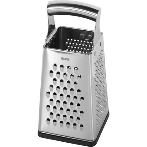 Gefu Râpe carrée GRATO silberfarben multifunktional 4 in 1