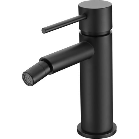Grifo de bidé Milos Stick negro mate [ IMEX® ]