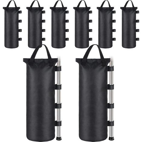 8 Sandsäcke aus 600D Oxford-Gewebe, geeignet für Pavillonbeine und als Ballast. (1/5)