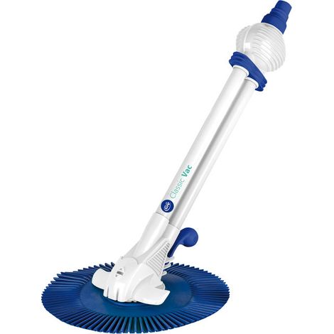 GRE – Aspirateur automatique de piscine – Nettoyage fonds plats et pentes douces – Inclus 8m tuyau Ø38 – Puissance 3/4 CV (1/10)