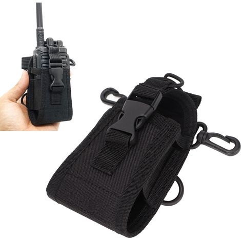 Étui de protection multifonction en nylon pour talkie-walkie Baofeng UV-5R et UV-82MSC-20E
