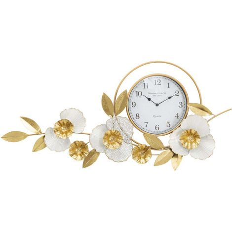WALL CLOCK FLOW CM 92,5X8X45,5 (1/4)