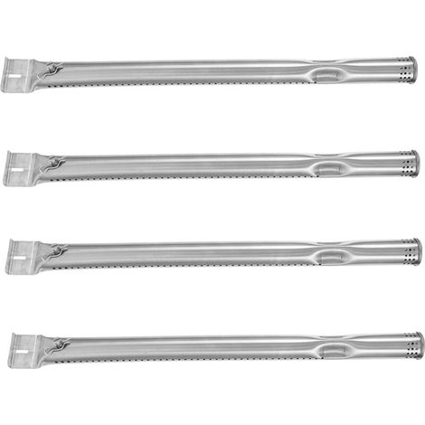 4 pièces Accessoires de Brûleur de Barbecue à Gaz Acier Inoxydable Tubes Chauffants Universels pour de Remplacement Durables et Faciles à Installer (1/5)