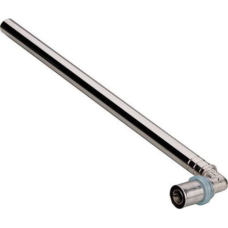 EVENES raccord radiateur coude 16x2 15mm longueur 1100mm une piece, contour TH (1/2)
