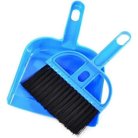 Mini Dust Pan and Brush Set for Guinea Pig Toys-- (1/5)
