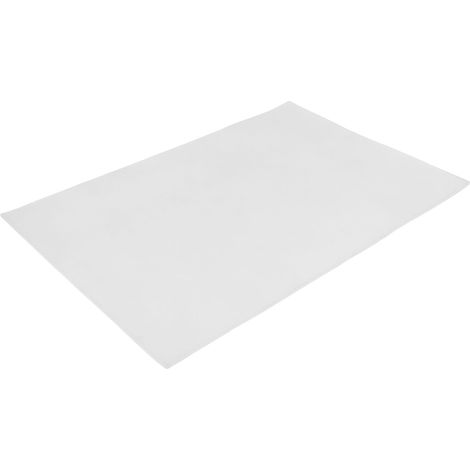 La semelle est composée d'une feuille de caoutchouc de 3,5 mm d'épaisseur, mesurant 56,4 cm de long et 38,1 cm de large. Elle est dotée d'une semelle extérieure en caoutchouc texturé antidérapante, id (1/5)