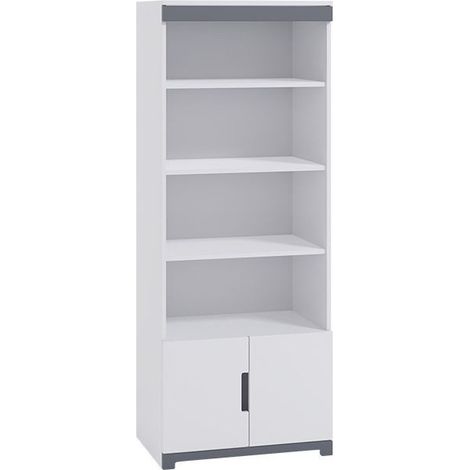 Bibliothèque enfant blanche Moly (1/3)