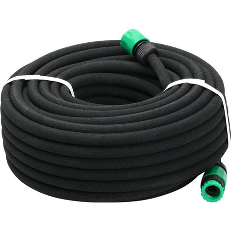 Tuyau d'arrosage poreux 50 m x 16 mm (1/2 pouce) avec accessoires (1/5)