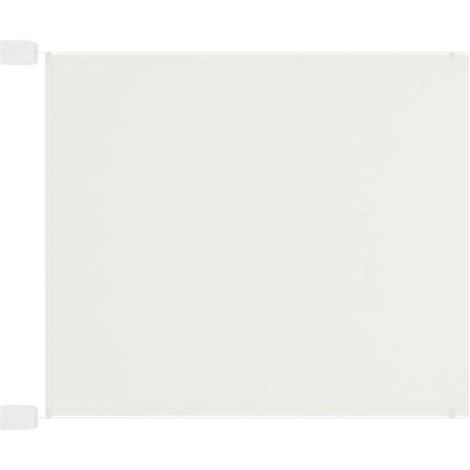 Pair Auvent vertical, Brise-vue de balcon, Store vertical pour balcon et terrasse Blanc 140x420 cm Tissu oxford LKOWF26389 (1/5)