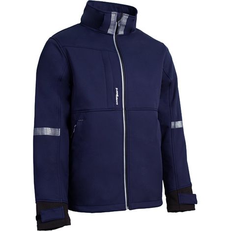 Veste Softshell SEAL - Marine M (1/3)