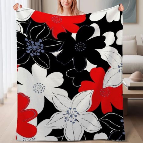 Jeté De Canapé - Polaire Microfibre - 180 X 200 Cm - Réversible - Doux Et Chaud - 1 Pièce (1/4)