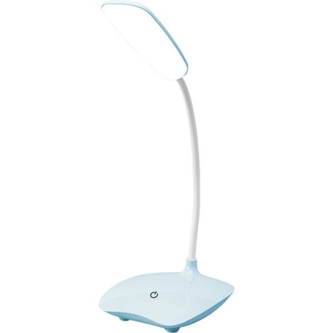 Cette lampe de bureau ultra-lumineuse et compacte est dotée d'un port de chargement USB et peut être utilisée comme lampe de bureau ou lampe de lecture de chevet.