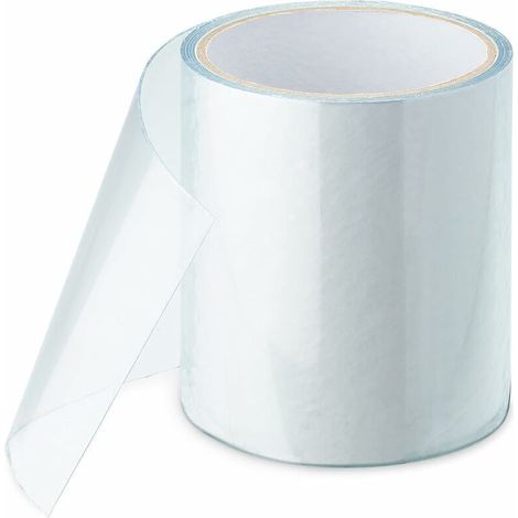 Underwater adhesive tape, sealing tape, repair tape for swimming pools, tents, tarpaulins, gutters, inflatable boats, acrylic glue (10 cm x 150 cm, Transparent) (1/4)