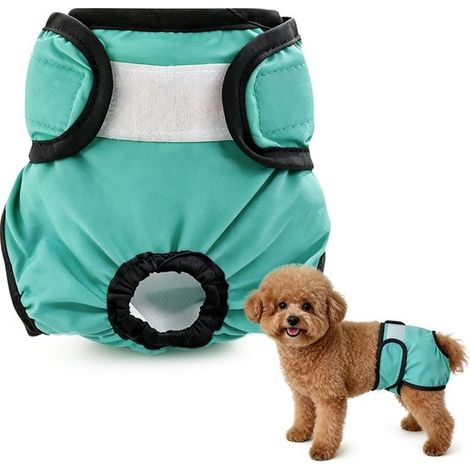 Wiederverwendbare Hundewindeln Super saugfähige Hundewindeln Waschbare Hundewindeln Windeln für menstruierende und saisonale Hunde für Hunde Für (1/5)