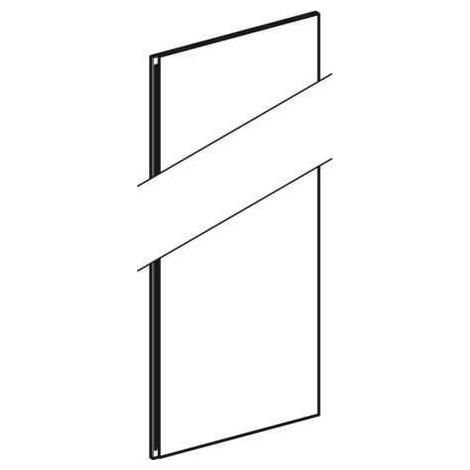 Geberit Tür für Hochschrank, flach Acanto, sand (1/2)
